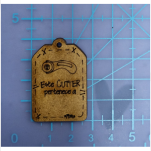 Botón decorativo Etiqueta Cutter