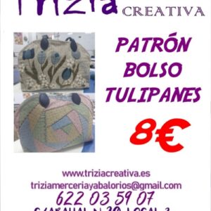 Patrón Bolso Tulipanes
